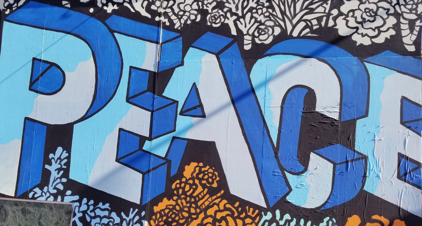 Peace Wall Art Graffiti